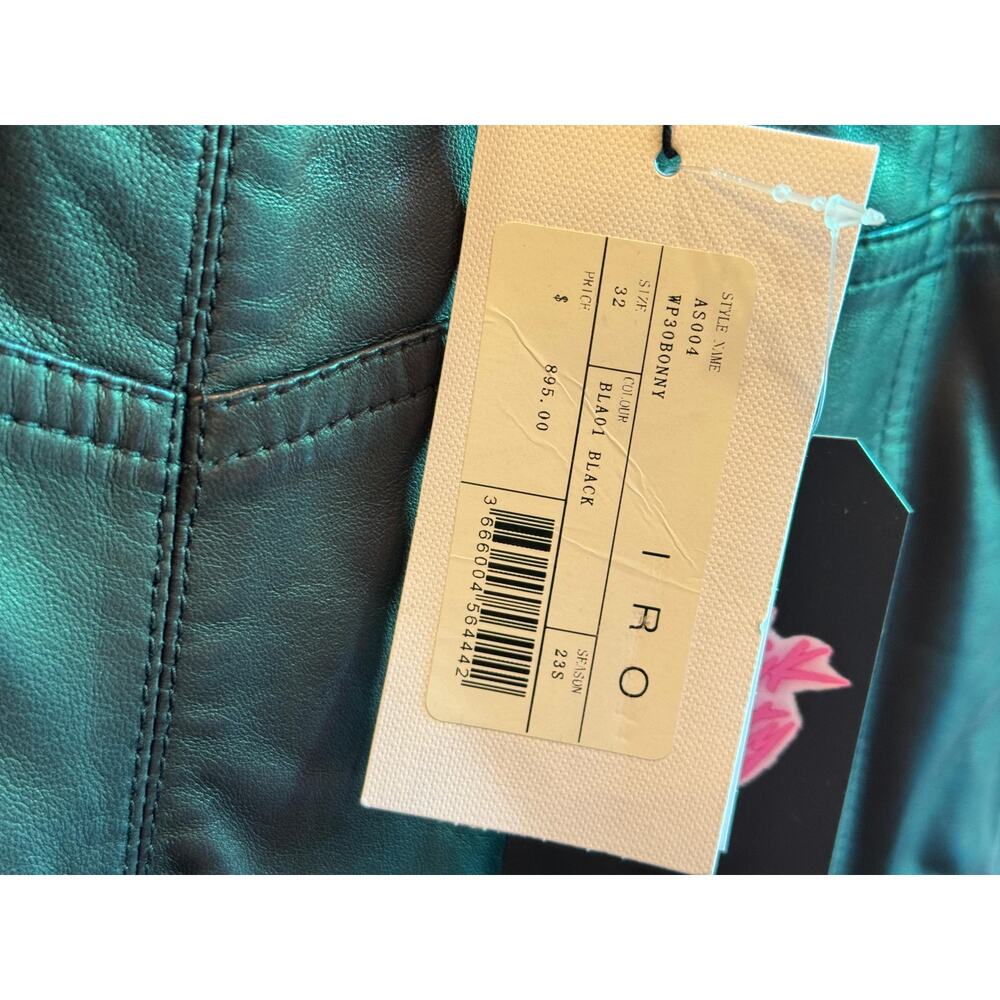 Leather Shorts Euro 32 / 0 NWT - Picture 4 of 5